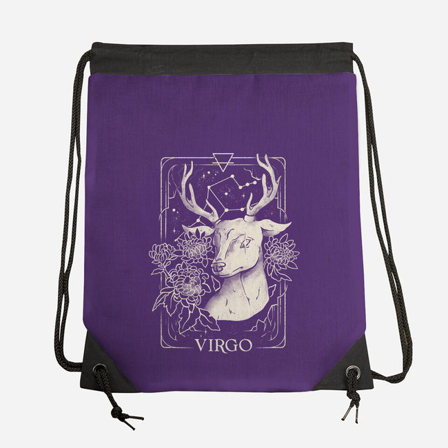 Virgo Tarot-None-Drawstring-Bag-eduely