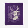 Virgo Tarot-None-Fleece-Blanket-eduely