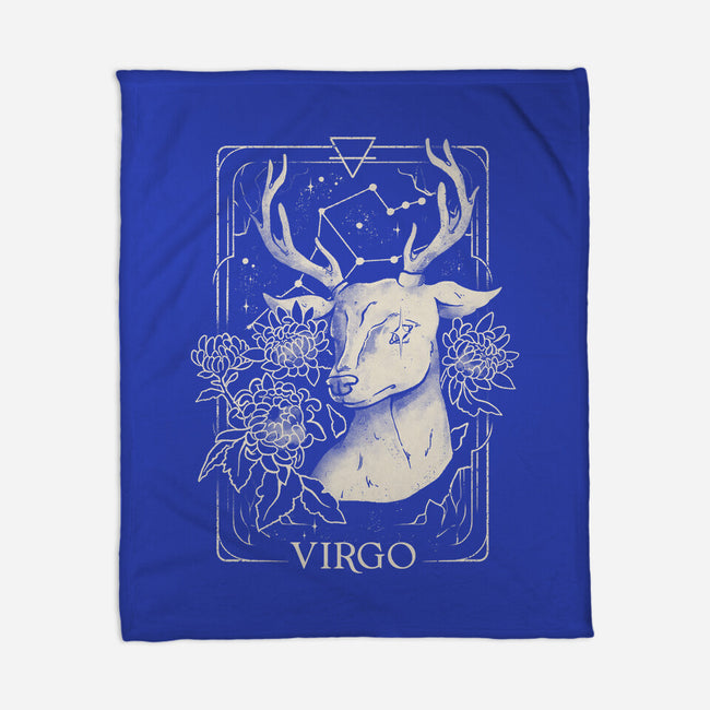 Virgo Tarot-None-Fleece-Blanket-eduely
