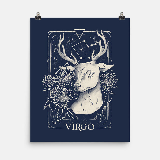 Virgo Tarot-None-Matte-Poster-eduely