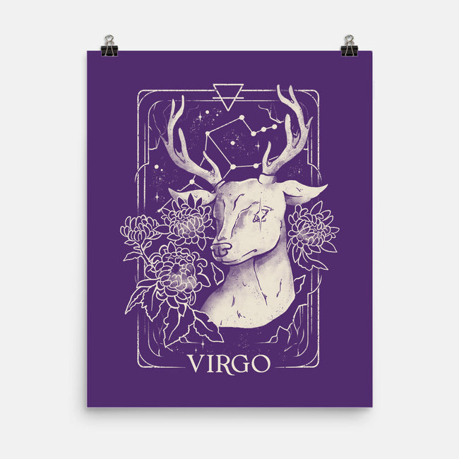 Virgo Tarot-None-Matte-Poster-eduely