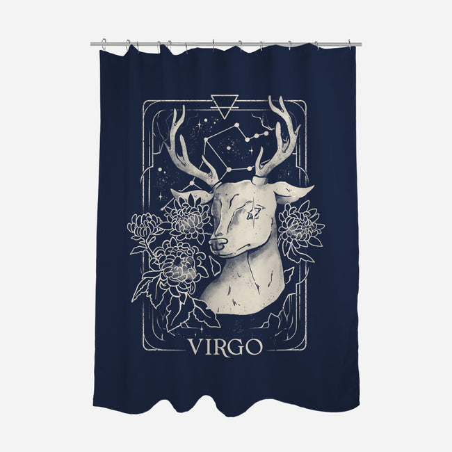 Virgo Tarot-None-Polyester-Shower Curtain-eduely