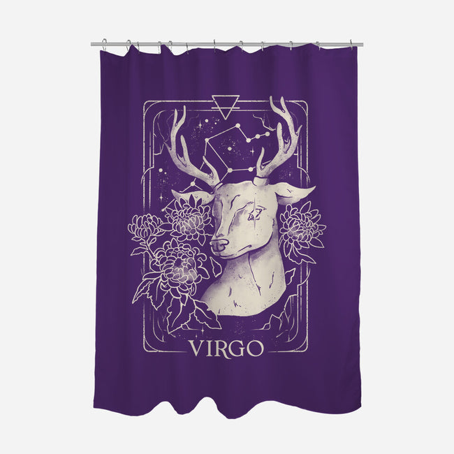 Virgo Tarot-None-Polyester-Shower Curtain-eduely