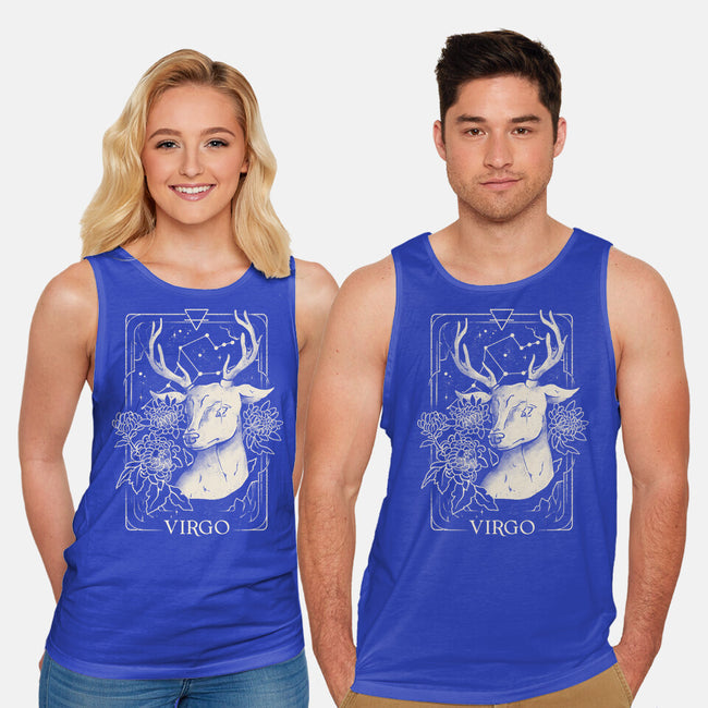 Virgo Tarot-Unisex-Basic-Tank-eduely