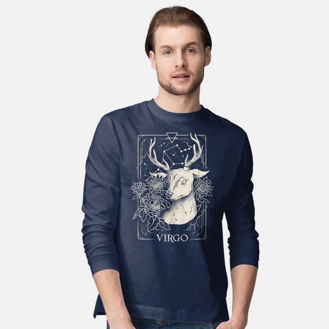 Virgo Tarot-Mens-Long Sleeved-Tee-eduely