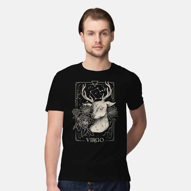 Virgo Tarot-Mens-Premium-Tee-eduely
