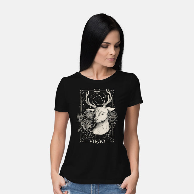 Virgo Tarot-Womens-Basic-Tee-eduely