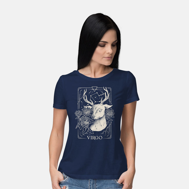 Virgo Tarot-Womens-Basic-Tee-eduely