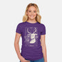 Virgo Tarot-Womens-Fitted-Tee-eduely