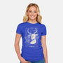 Virgo Tarot-Womens-Fitted-Tee-eduely