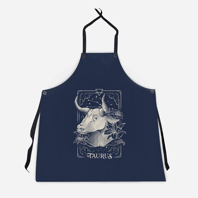 Taurus Tarot-Unisex-Kitchen-Apron-eduely