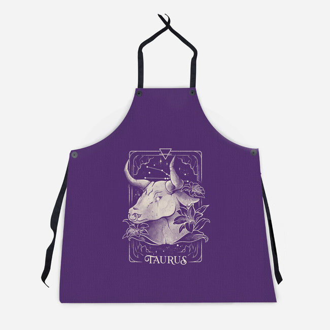Taurus Tarot-Unisex-Kitchen-Apron-eduely