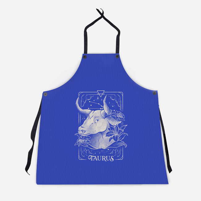 Taurus Tarot-Unisex-Kitchen-Apron-eduely