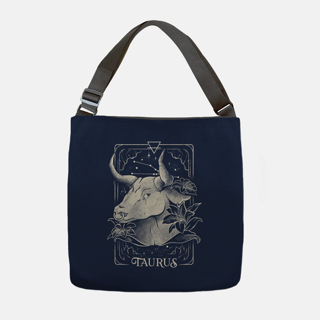 Taurus Tarot-None-Adjustable Tote-Bag-eduely