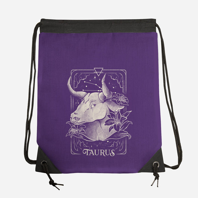 Taurus Tarot-None-Drawstring-Bag-eduely