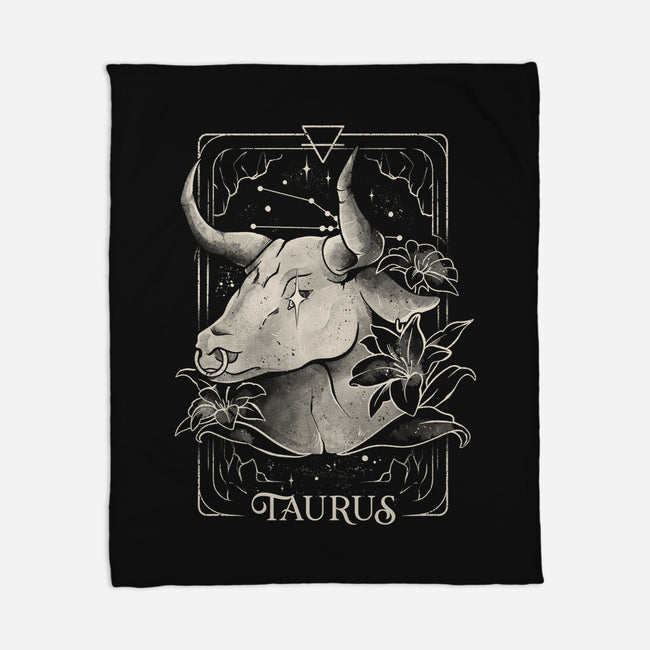 Taurus Tarot-None-Fleece-Blanket-eduely