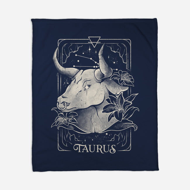 Taurus Tarot-None-Fleece-Blanket-eduely