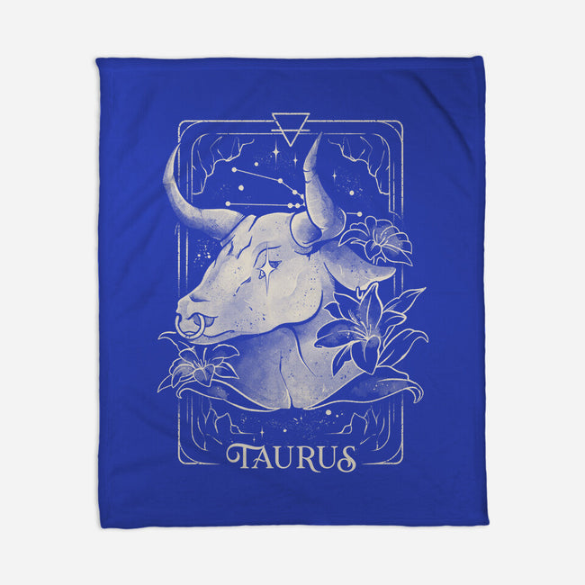 Taurus Tarot-None-Fleece-Blanket-eduely