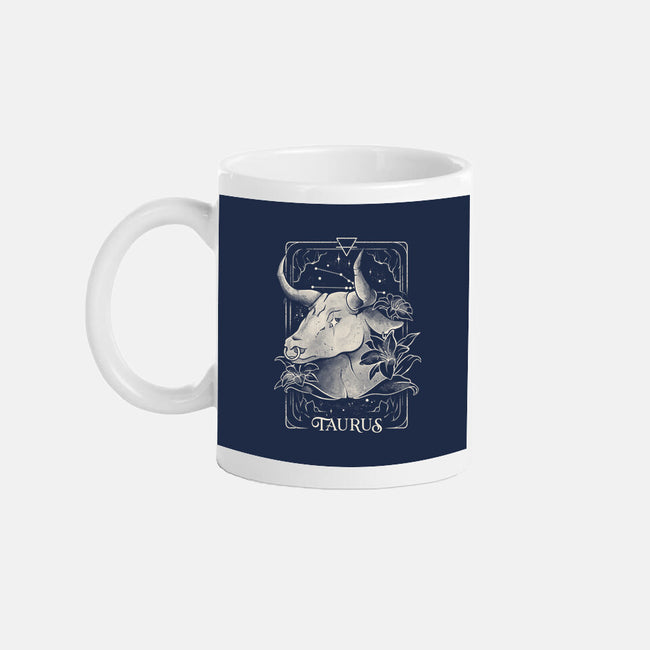 Taurus Tarot-None-Mug-Drinkware-eduely