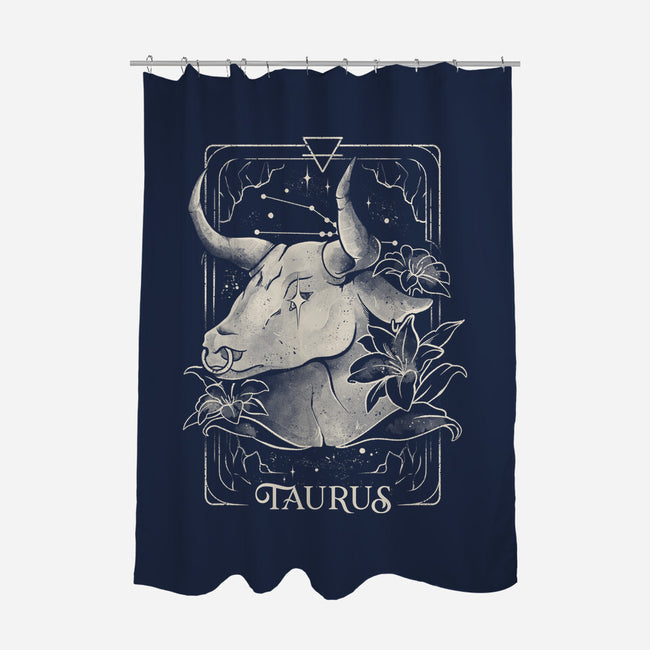 Taurus Tarot-None-Polyester-Shower Curtain-eduely