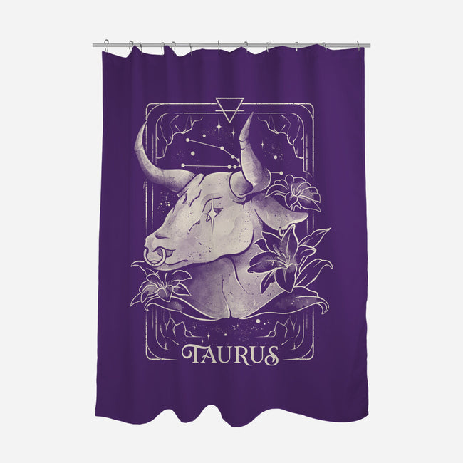 Taurus Tarot-None-Polyester-Shower Curtain-eduely