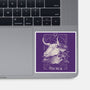 Taurus Tarot-None-Glossy-Sticker-eduely