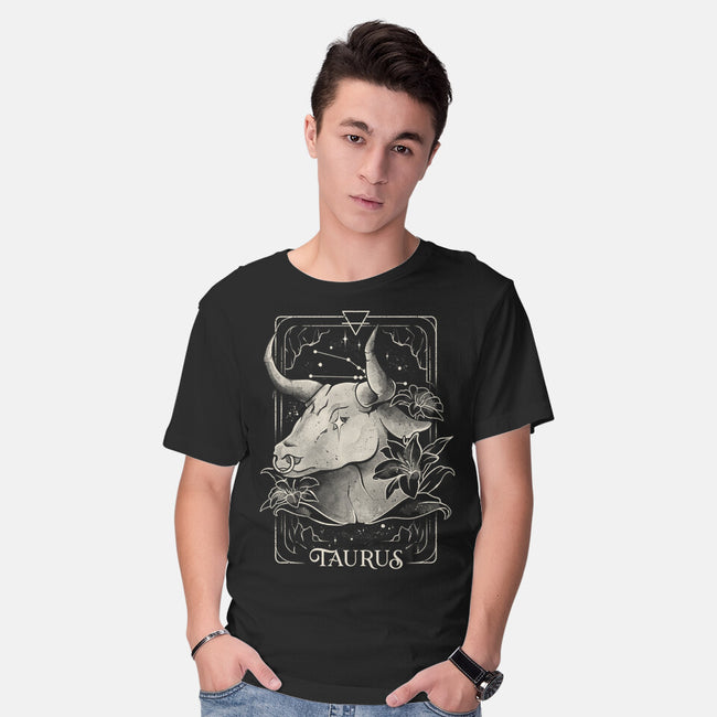 Taurus Tarot-Mens-Basic-Tee-eduely