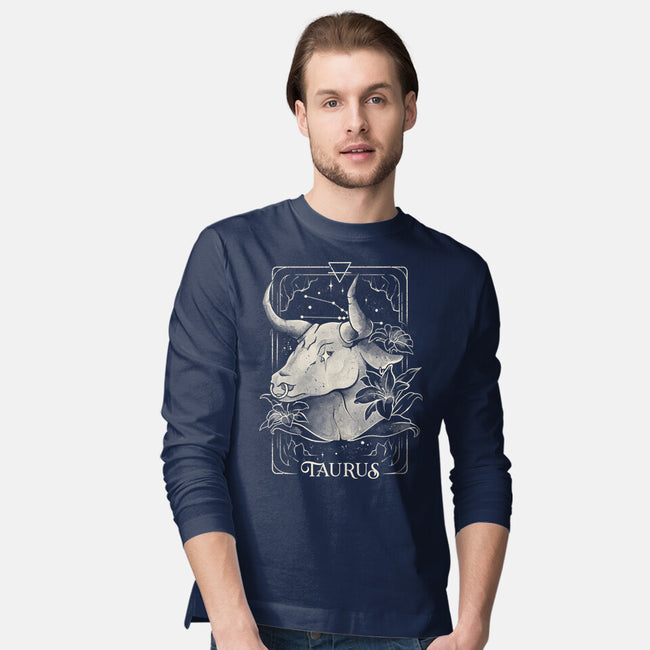 Taurus Tarot-Mens-Long Sleeved-Tee-eduely