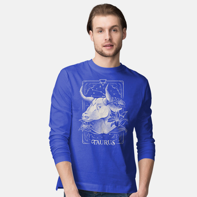 Taurus Tarot-Mens-Long Sleeved-Tee-eduely