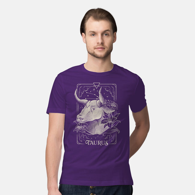 Taurus Tarot-Mens-Premium-Tee-eduely
