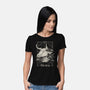 Taurus Tarot-Womens-Basic-Tee-eduely