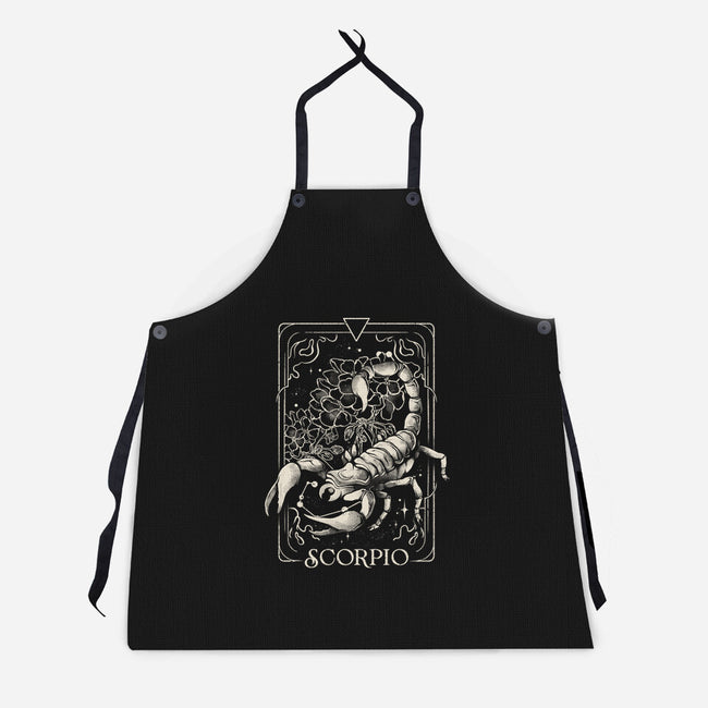 Scorpio Tarot-Unisex-Kitchen-Apron-eduely