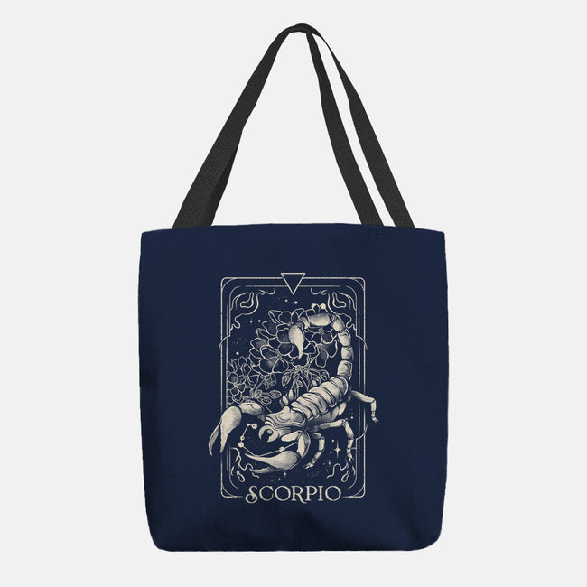 Scorpio Tarot-None-Basic Tote-Bag-eduely