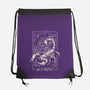 Scorpio Tarot-None-Drawstring-Bag-eduely