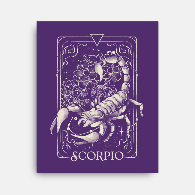 Scorpio Tarot-None-Stretched-Canvas-eduely