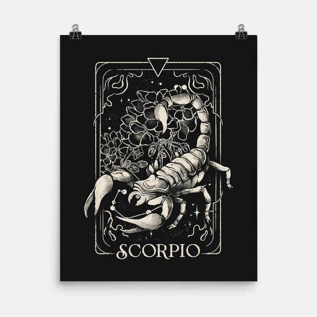Scorpio Tarot-None-Matte-Poster-eduely