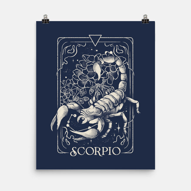 Scorpio Tarot-None-Matte-Poster-eduely