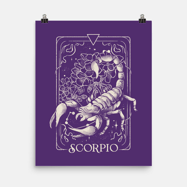 Scorpio Tarot-None-Matte-Poster-eduely