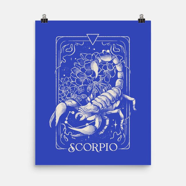 Scorpio Tarot-None-Matte-Poster-eduely