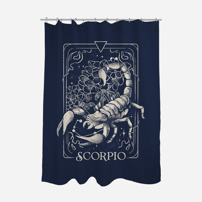 Scorpio Tarot-None-Polyester-Shower Curtain-eduely