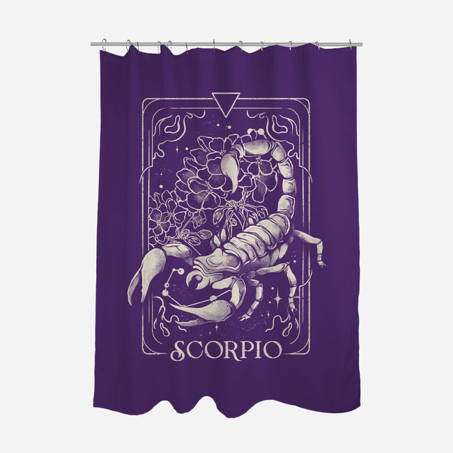 Scorpio Tarot-None-Polyester-Shower Curtain-eduely