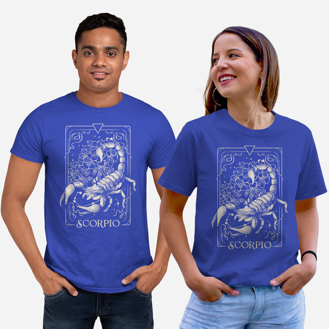 Scorpio Tarot-Unisex-Basic-Tee-eduely