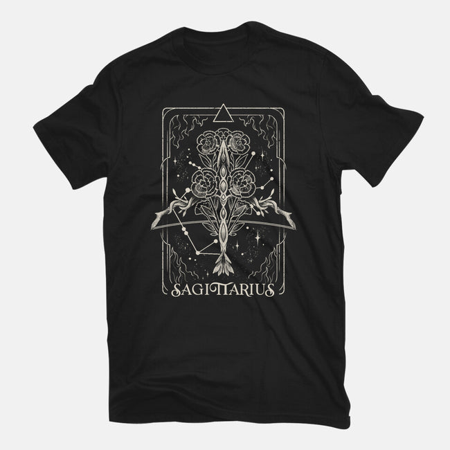Sagittarius Tarot-Womens-Fitted-Tee-eduely