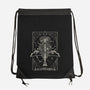 Sagittarius Tarot-None-Drawstring-Bag-eduely