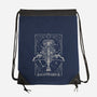 Sagittarius Tarot-None-Drawstring-Bag-eduely