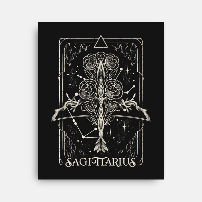 Sagittarius Tarot-None-Stretched-Canvas-eduely