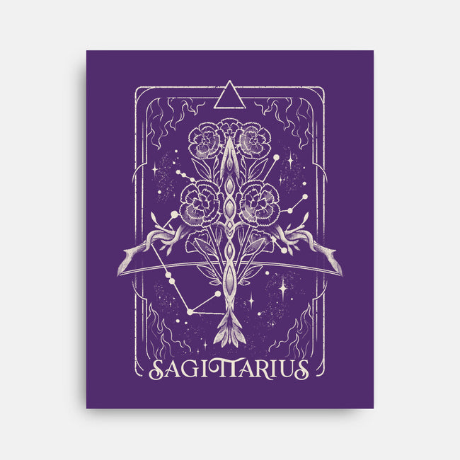 Sagittarius Tarot-None-Stretched-Canvas-eduely