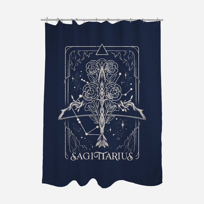 Sagittarius Tarot-None-Polyester-Shower Curtain-eduely