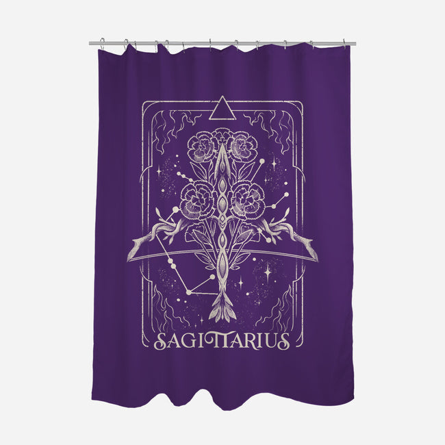 Sagittarius Tarot-None-Polyester-Shower Curtain-eduely
