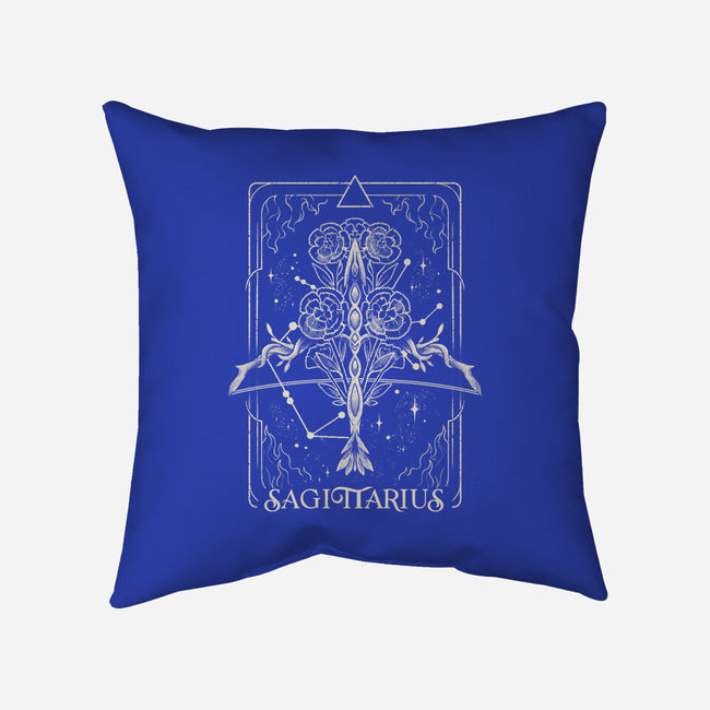 Sagittarius Tarot-None-Removable Cover w Insert-Throw Pillow-eduely